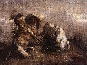 Dragos Fighting the Bison Nicolae Grigorescu